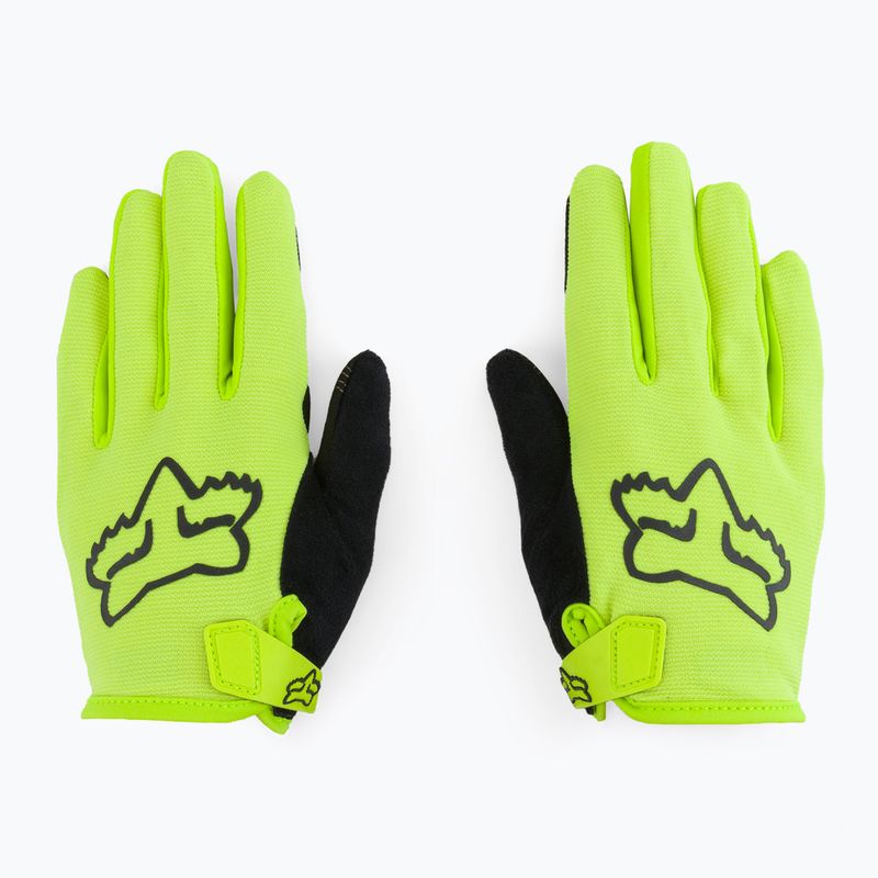 Guanti da ciclismo per bambini Fox Racing Ranger giallo