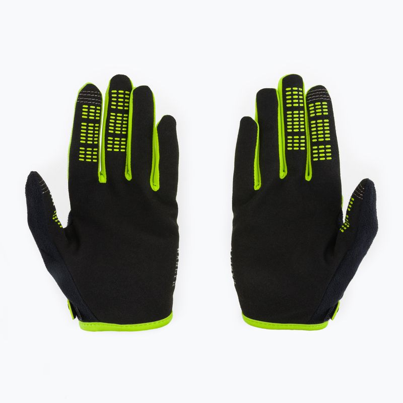 Guanti da ciclismo per bambini Fox Racing Ranger giallo 2