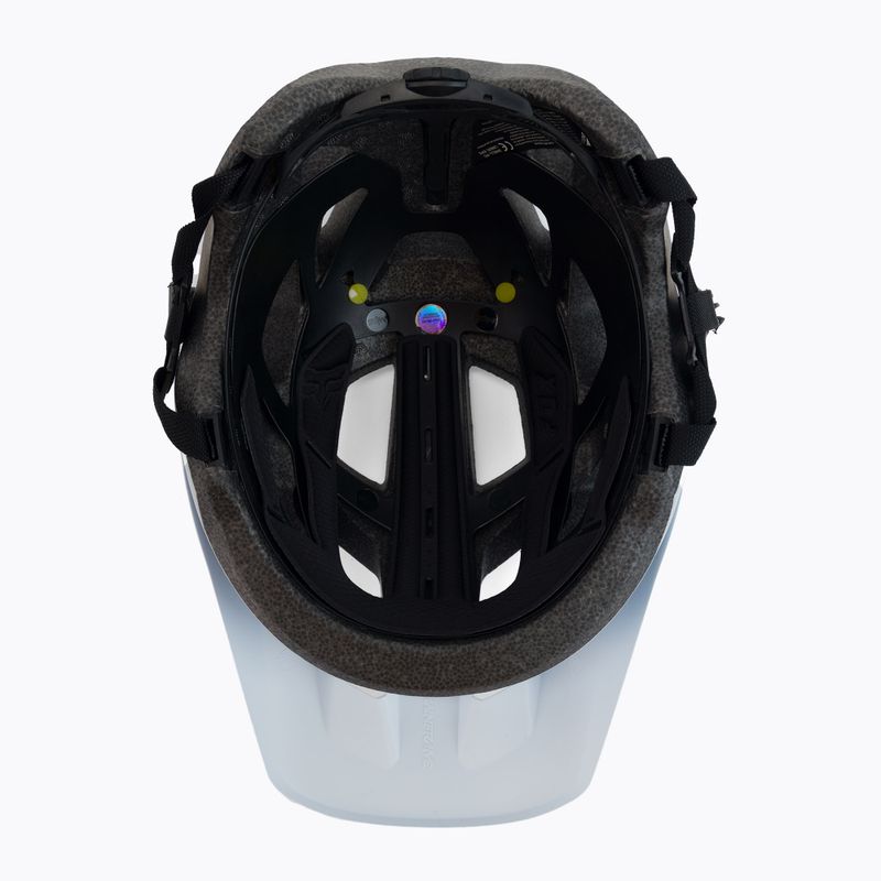 Fox Racing Mainframe Trvrs casco da bici bianco 5