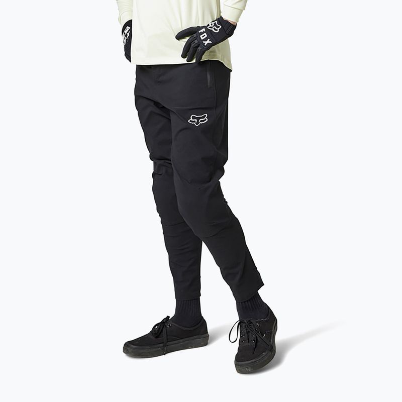 Pantaloni da ciclismo per bambini Fox Racing Ranger nero 4