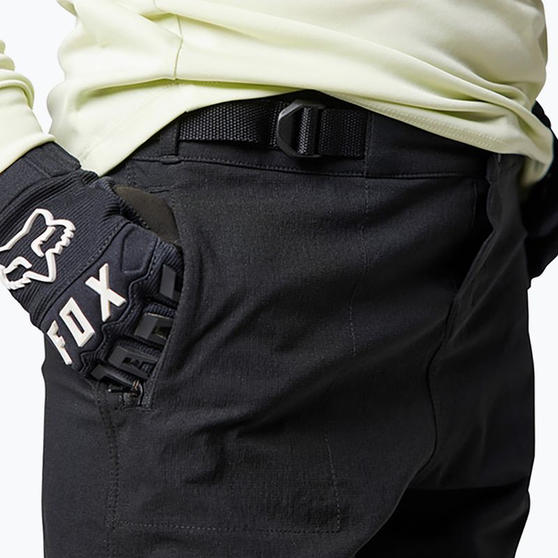 Pantaloni da ciclismo per bambini Fox Racing Ranger nero 6