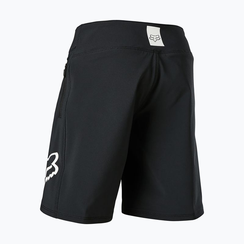 Pantaloncini da ciclismo Fox Racing Defend da bambino, nero 8