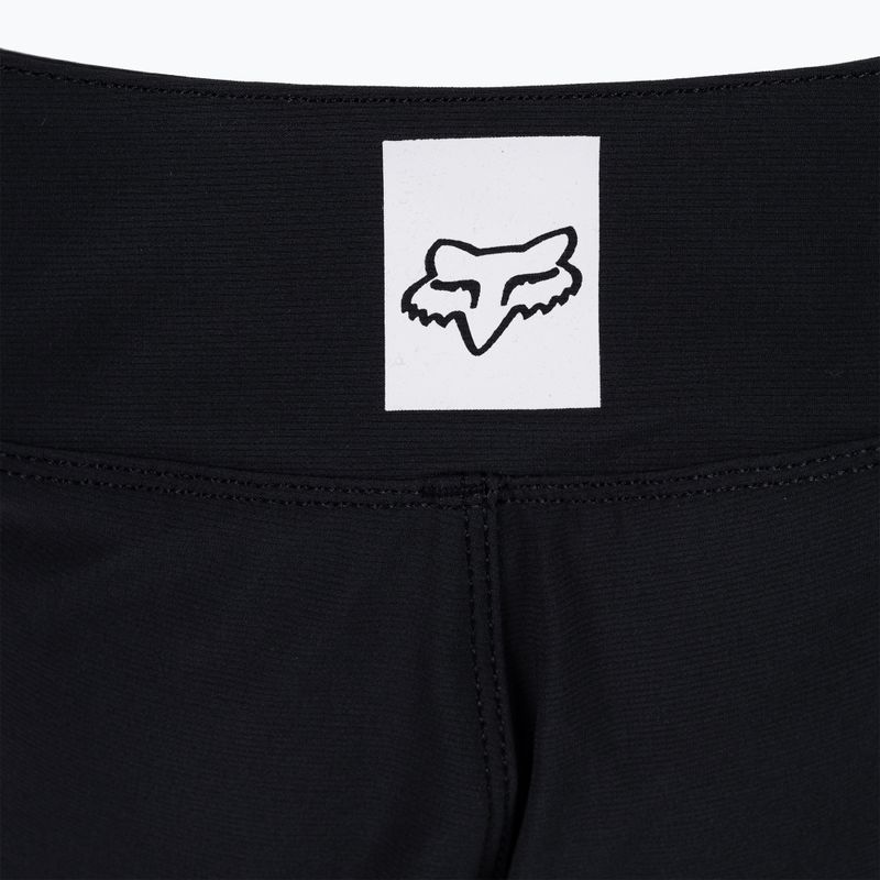 Pantaloncini da ciclismo Fox Racing Defend da bambino, nero 5