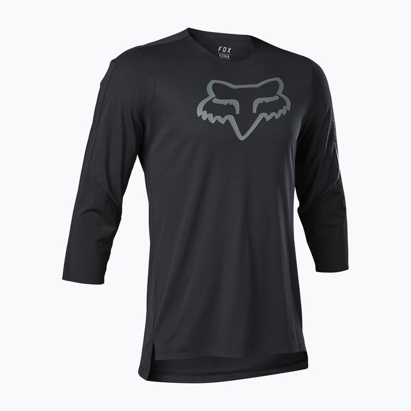 Maglia ciclismo uomo Fox Racing Flexair 3/4 Delta Jersey nero