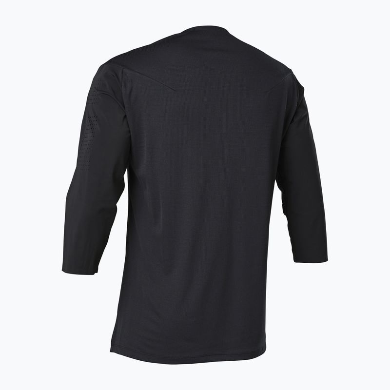 Maglia ciclismo uomo Fox Racing Flexair 3/4 Delta Jersey nero 2