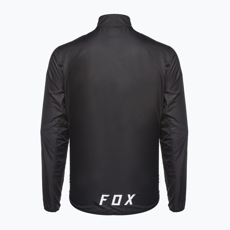 Giacca da ciclismo da uomo Fox Racing Ranger Wind nero 2