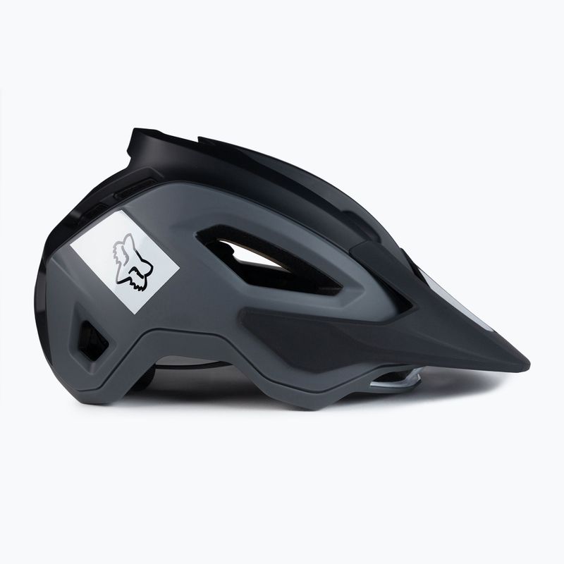 Fox Racing Speedframe Pro Blocked casco da bici nero 3