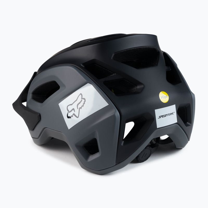 Fox Racing Speedframe Pro Blocked casco da bici nero 4