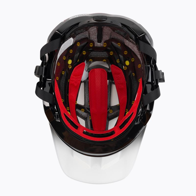 Casco da bici Fox Racing Speedframe Pro Fade nero 5