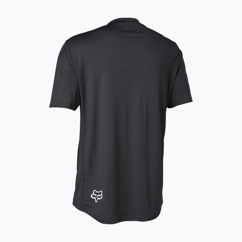 Maglia ciclismo uomo Fox Racing Ranger Moth nero 2