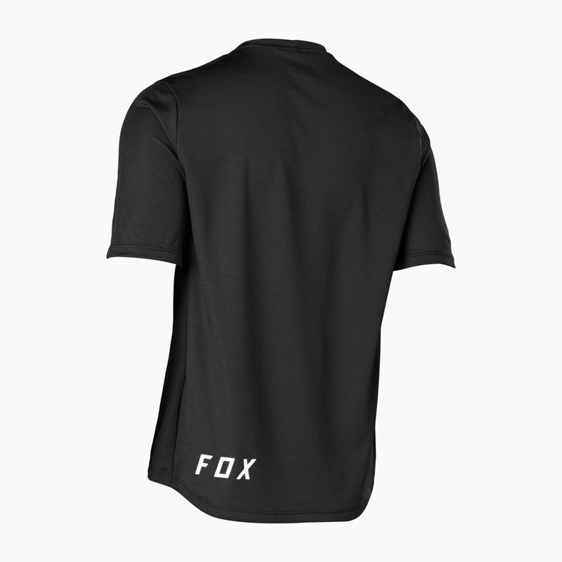 Maglia da ciclismo Fox Racing Ranger da bambino, nero 6