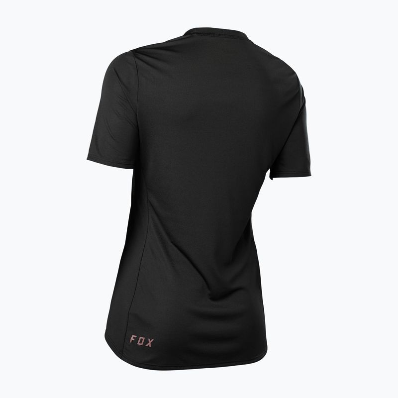 Maglia ciclismo donna Fox Racing Ranger Fox Racinghead nero 2