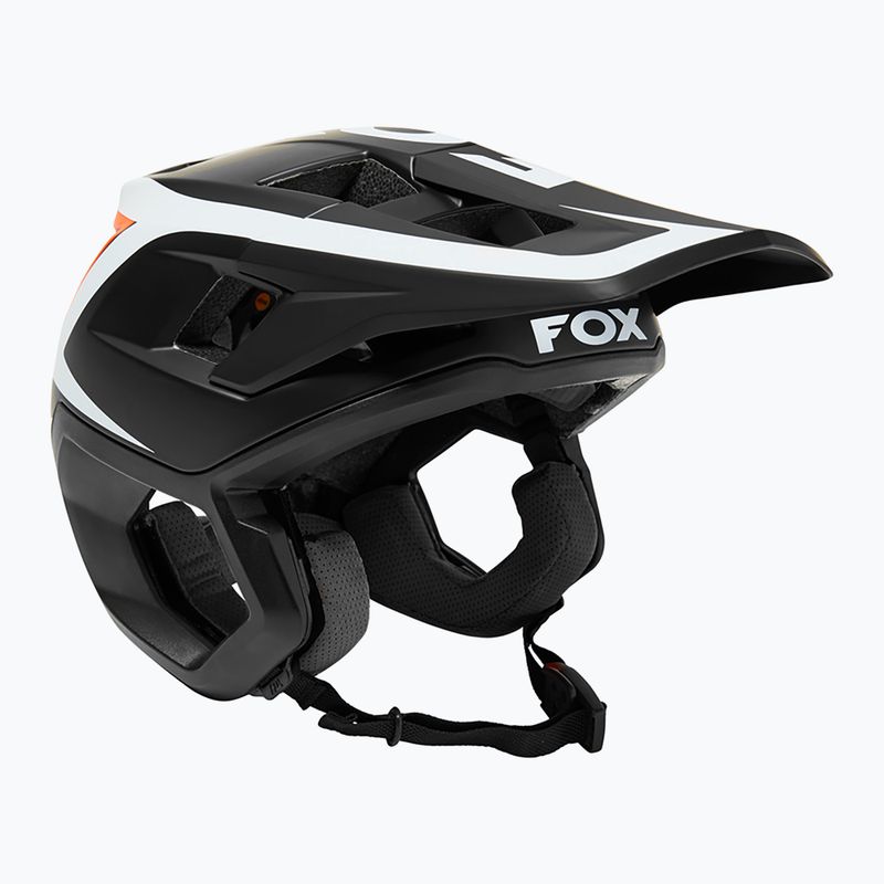 Fox Racing Dropframe Pro Dvide casco da bici nero 6