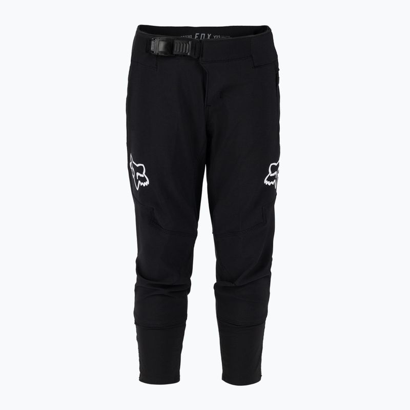 Pantaloni da ciclismo per bambini Fox Racing Defend nero