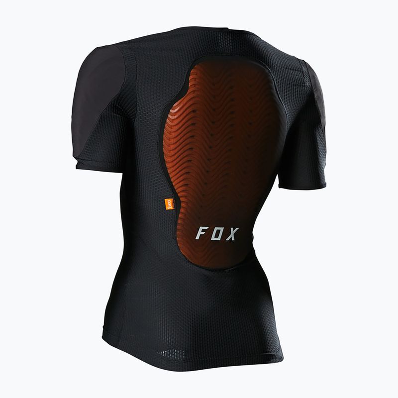 Maglia ciclismo donna con protezioni Fox Racing Baseframe Pro nero 2