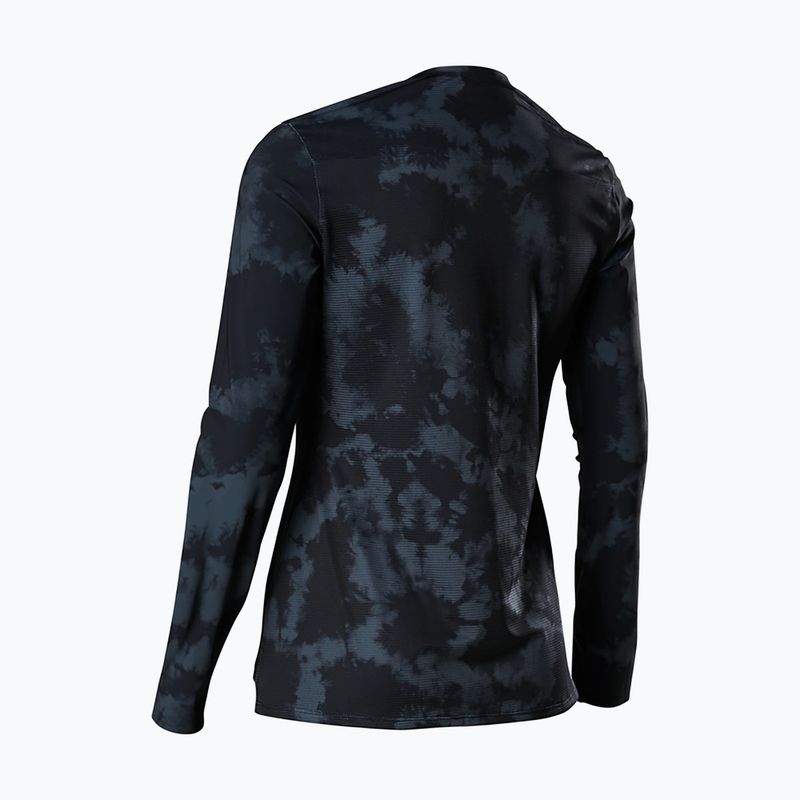 Maniche lunghe ciclismo donna Fox Racing Flexair Ersey TS57 nero 2