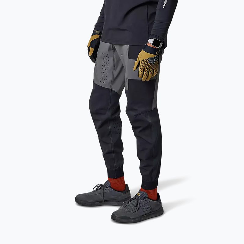 Pantaloni da ciclismo da uomo Fox Racing Defend Pro dark shadow 3