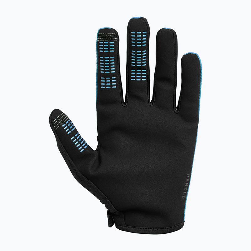 Guanti da ciclismo Fox Racing Ranger blu polvere 6