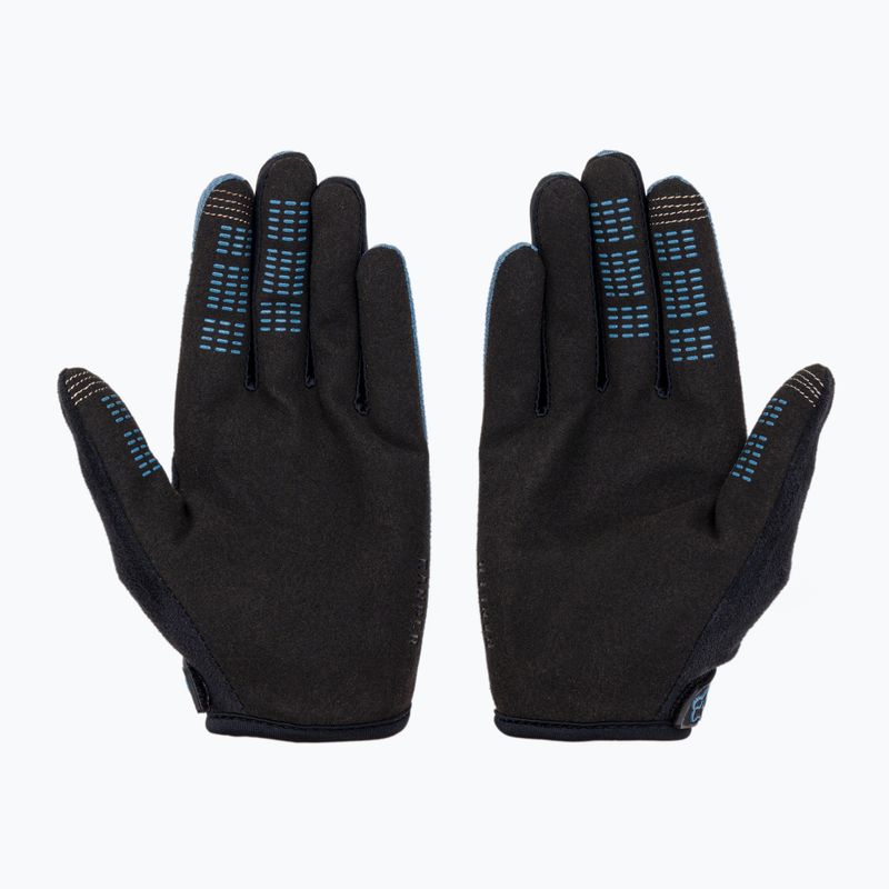 Guanti da ciclismo per bambini Fox Racing Ranger blu polvere 2