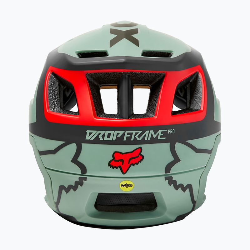 Fox Racing Dropframe Pro Dvide casco da bici in eucalipto 8