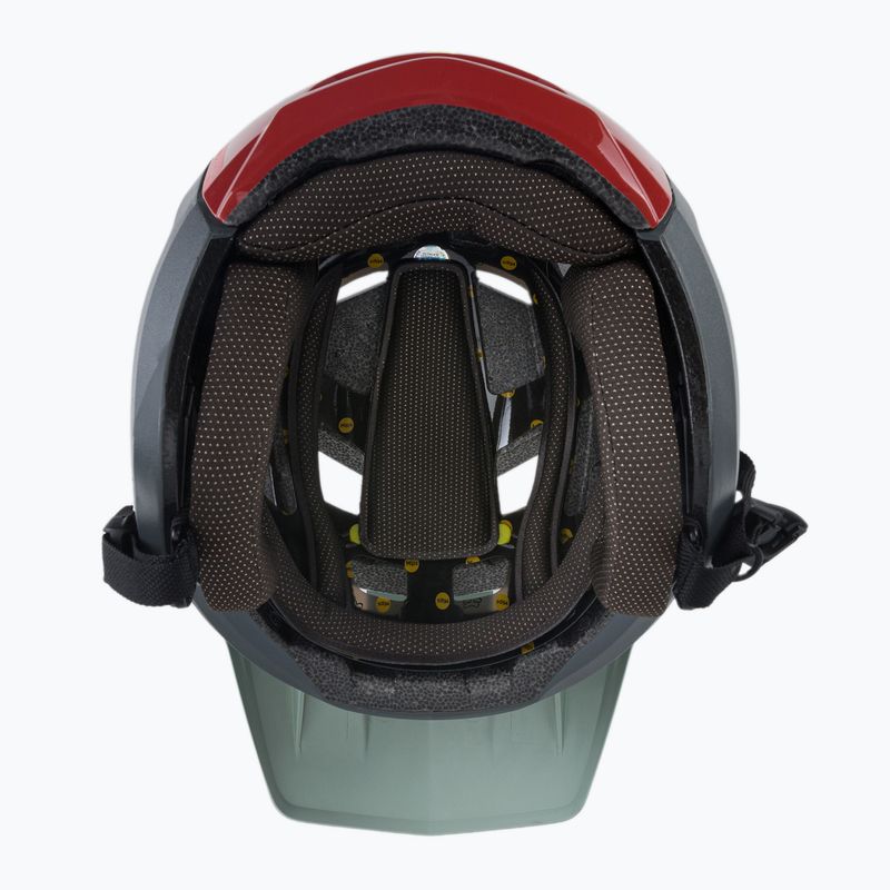 Casco da bici Fox Racing Dropframe Pro CE in eucalipto 6