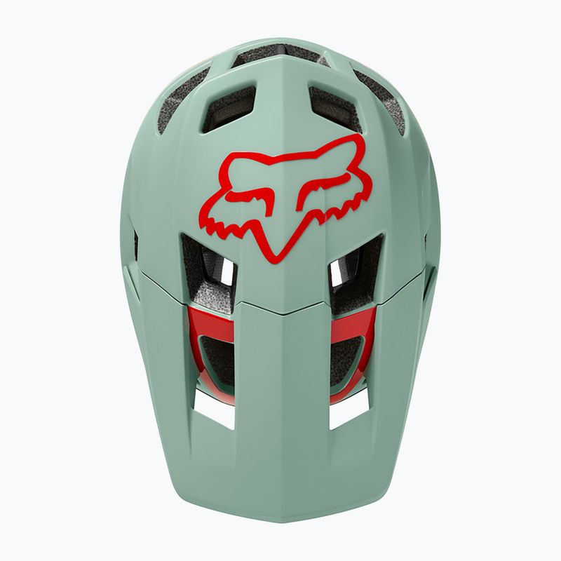 Casco da bici Fox Racing Dropframe Pro CE in eucalipto 13