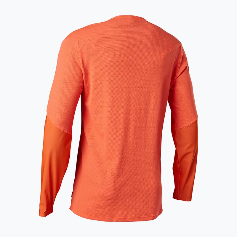 Manica lunga ciclismo uomo Fox Racing Flexair Pro arancione fluorescente 2