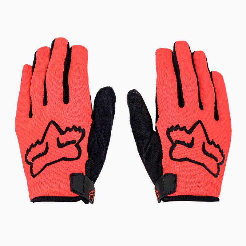 Guanti da ciclismo da uomo Fox Racing Ranger arancione fluorescente 3