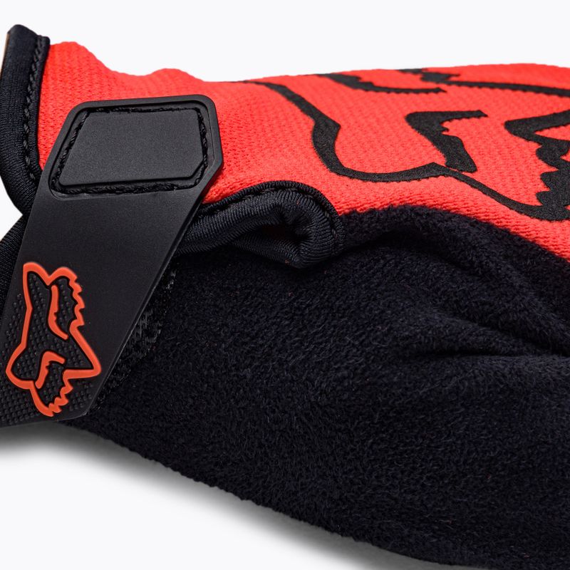 Guanti da ciclismo da uomo Fox Racing Ranger arancione fluorescente 4