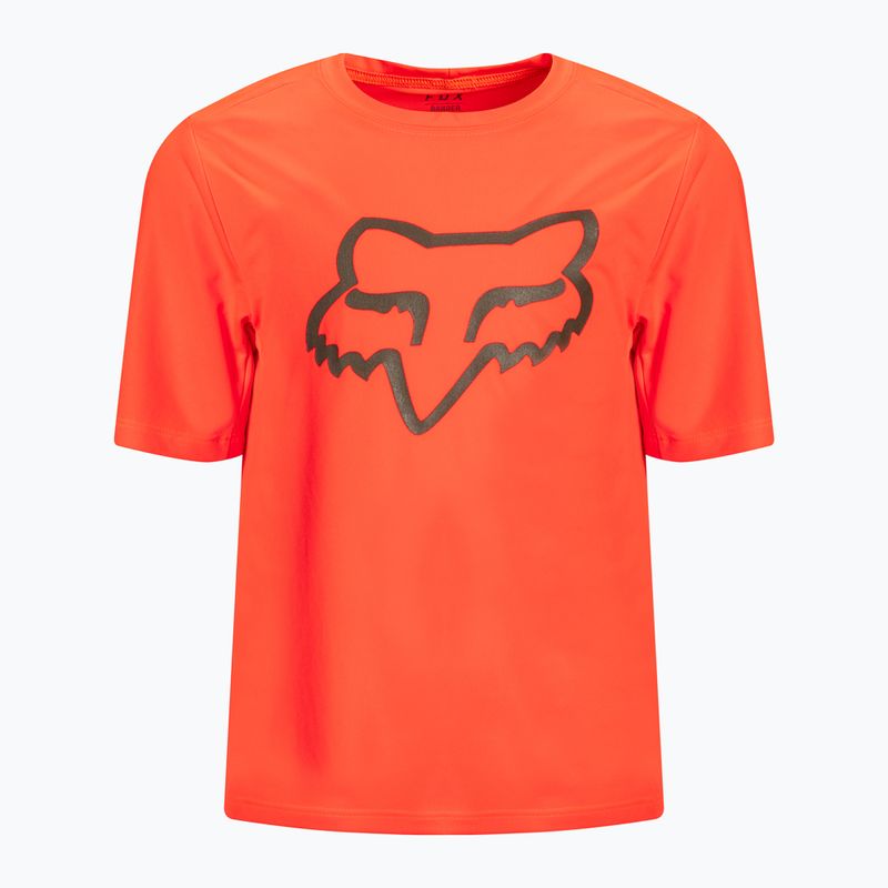 Maglia da ciclismo Fox Racing Ranger Dr arancione fluorescente per bambini