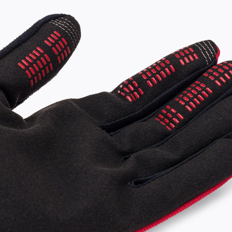 Guanti da ciclismo da uomo Fox Racing Ranger rosso fluorescente 5