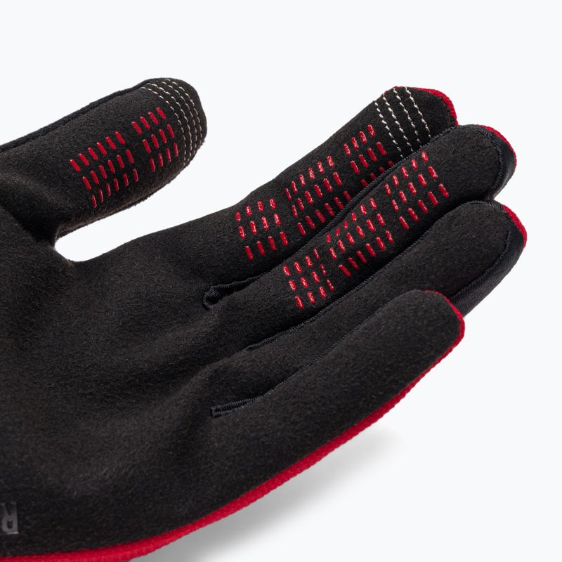 Guanti da ciclismo per bambini Fox Racing Ranger rosso fluorescente 5
