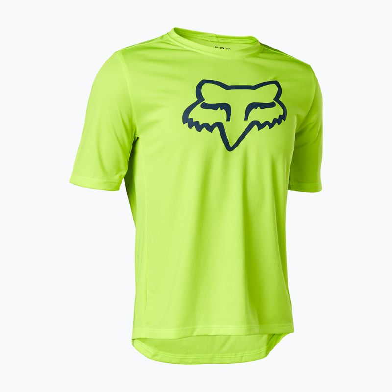 Maglia da ciclismo Fox Racing Ranger giallo fluorescente per bambini 5