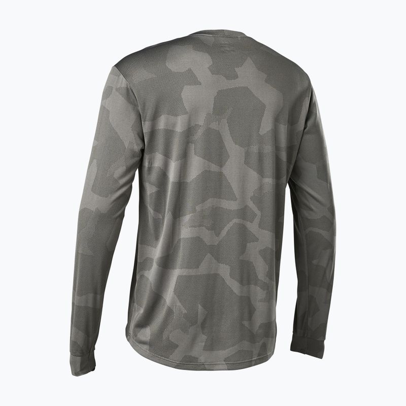 Maniche lunghe ciclismo uomo Fox Racing Ranger Tru Dri grigio 5