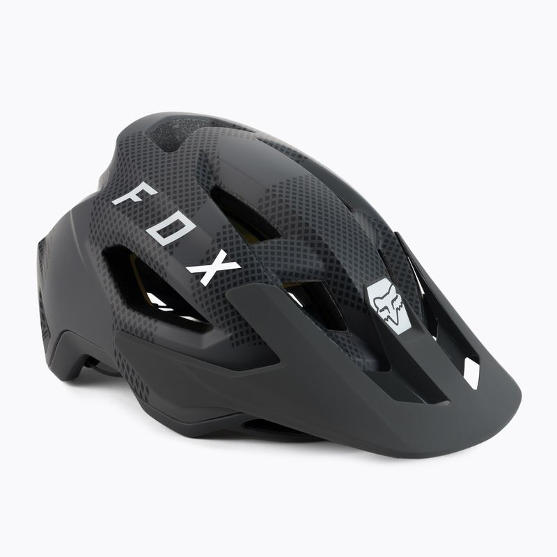 Casco da bici Fox Racing Speedframe Camo grigio