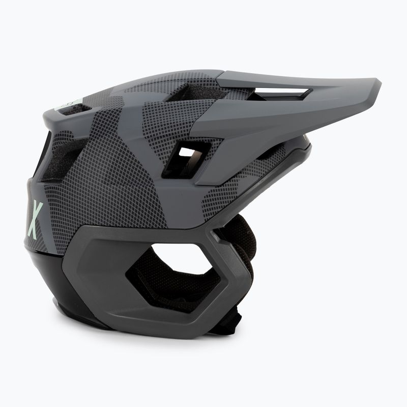 Casco da bici Fox Racing Dropframe Pro Camo grigio mimetico 3
