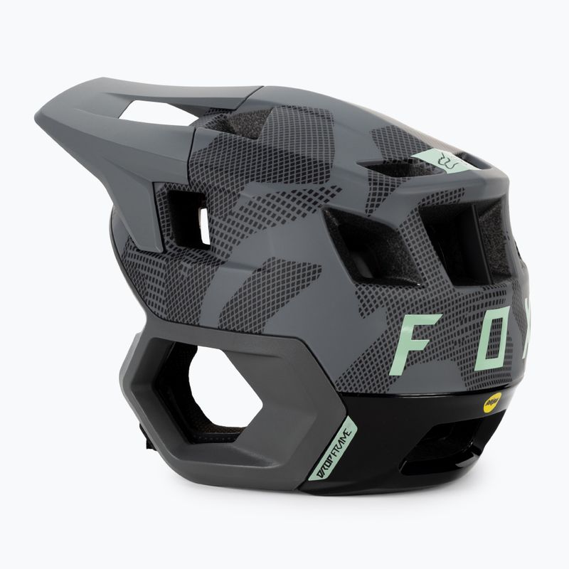 Casco da bici Fox Racing Dropframe Pro Camo grigio mimetico 4
