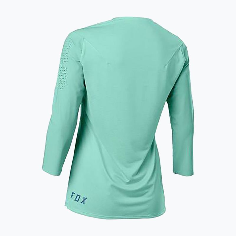 Maglia ciclismo donna Fox Racing Flexair 3/4 giada 2