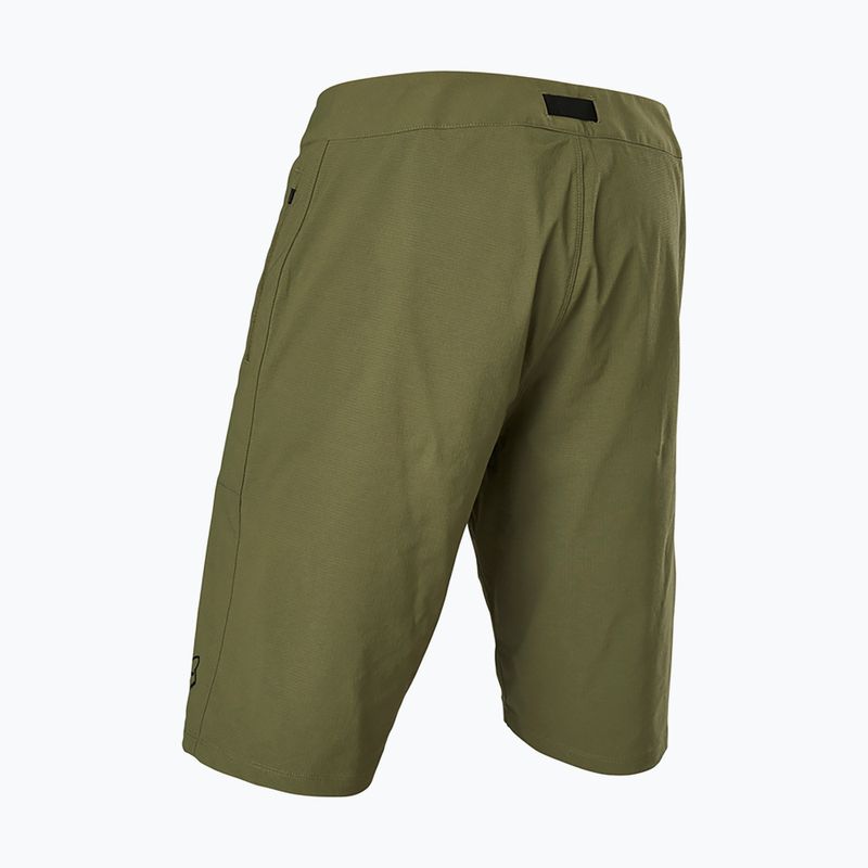 Pantaloncini da ciclismo da uomo Fox Racing Ranger verde oliva 2