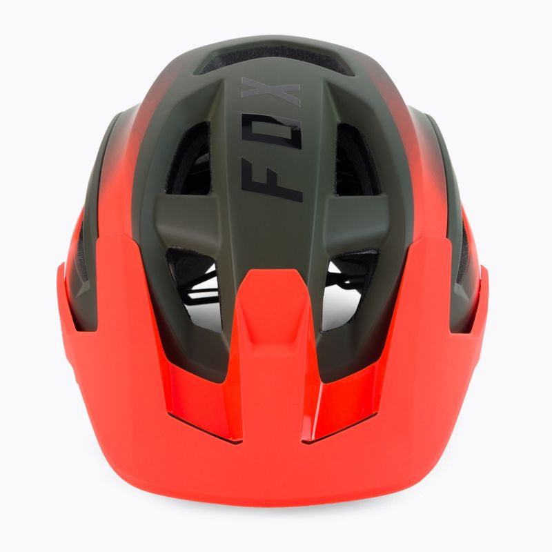 Casco da bicicletta Fox Racing Speedframe Pro Fade verde oliva 2