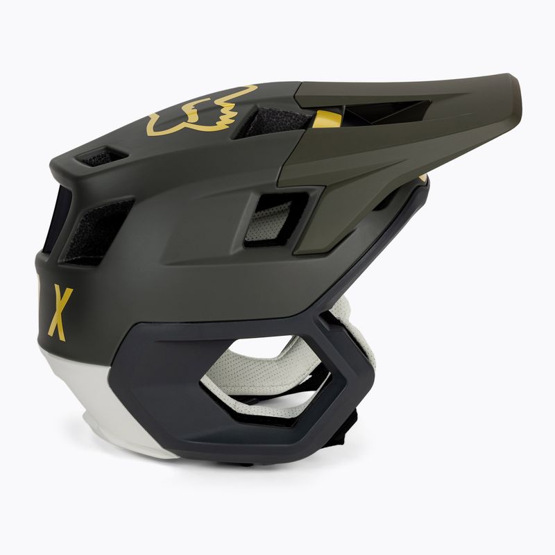 Fox Racing Dropframe Pro CE casco da bicicletta verde oliva 3