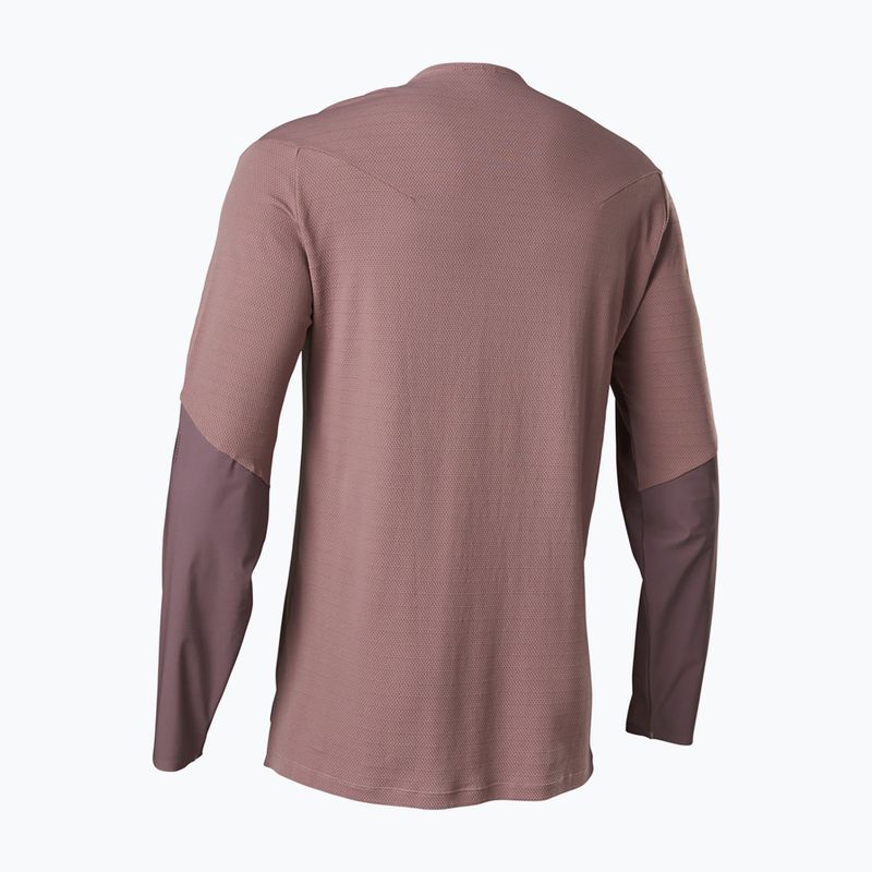 Manica lunga ciclismo uomo Fox Racing Flexair Pro plum perfetto 2