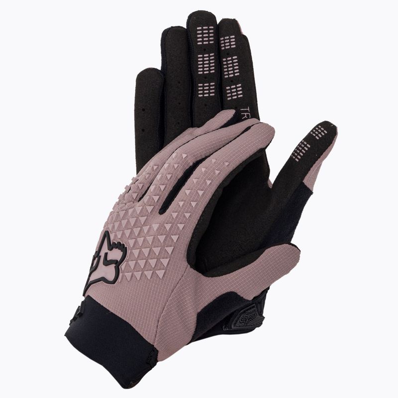 Guanti da ciclismo da donna Fox Racing Defend plum perfetto