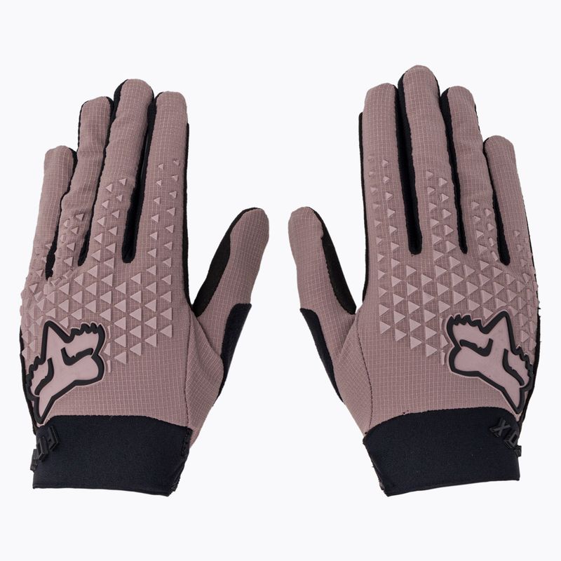 Guanti da ciclismo da donna Fox Racing Defend plum perfetto 3