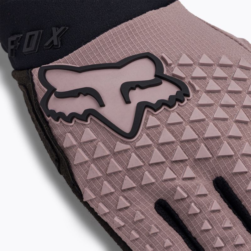 Guanti da ciclismo da donna Fox Racing Defend plum perfetto 4