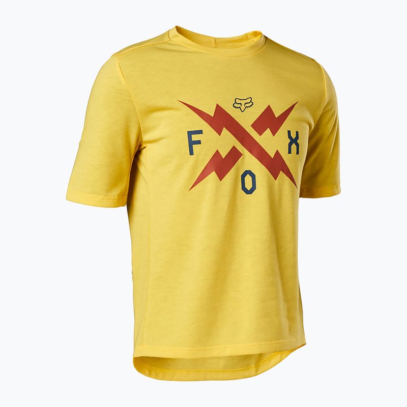 Maglia ciclismo bambino Fox Racing Ranger Dr pear giallo