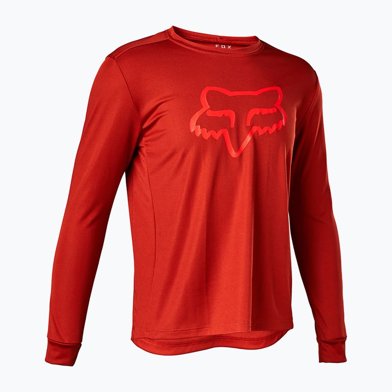 Fox Racing Ranger red clay manica lunga da ciclismo per bambini
