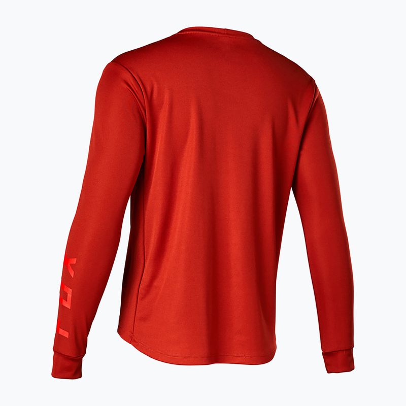 Fox Racing Ranger red clay manica lunga da ciclismo per bambini 2