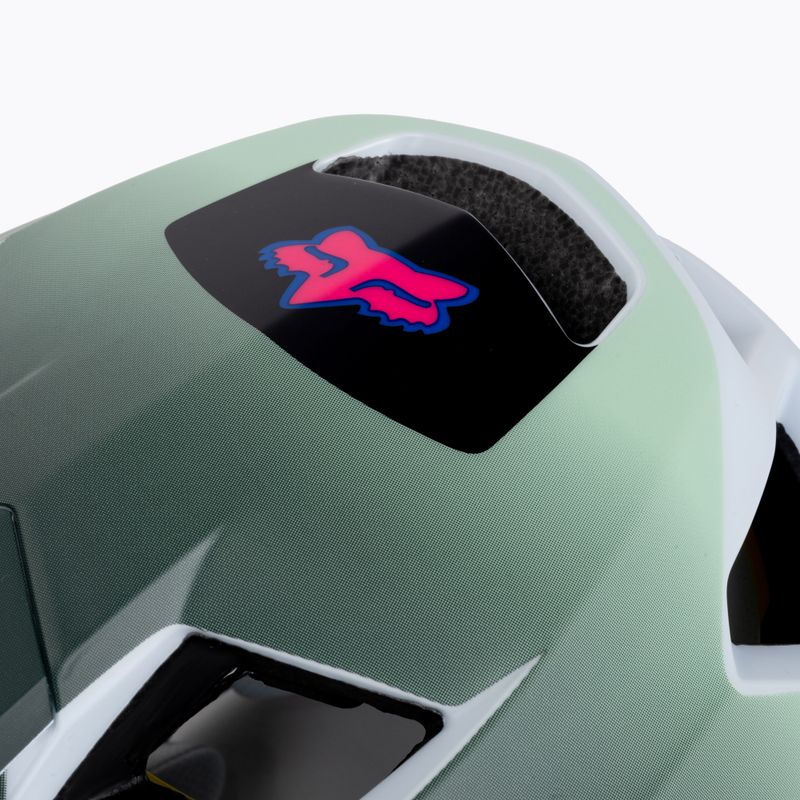 Casco da bicicletta Fox Racing Proframe Vow bianco 8