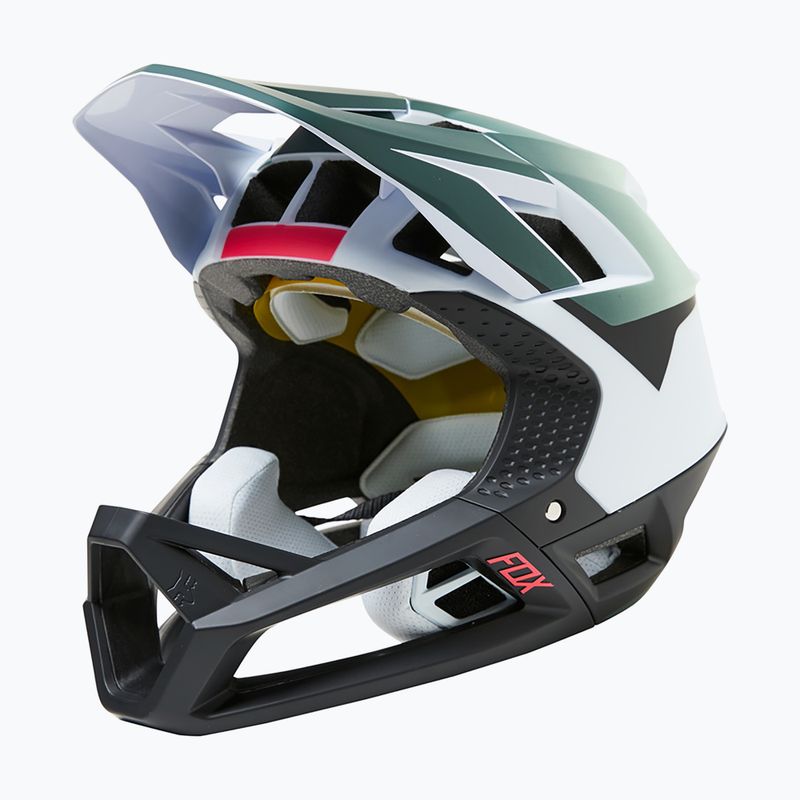 Casco da bicicletta Fox Racing Proframe Vow bianco 10